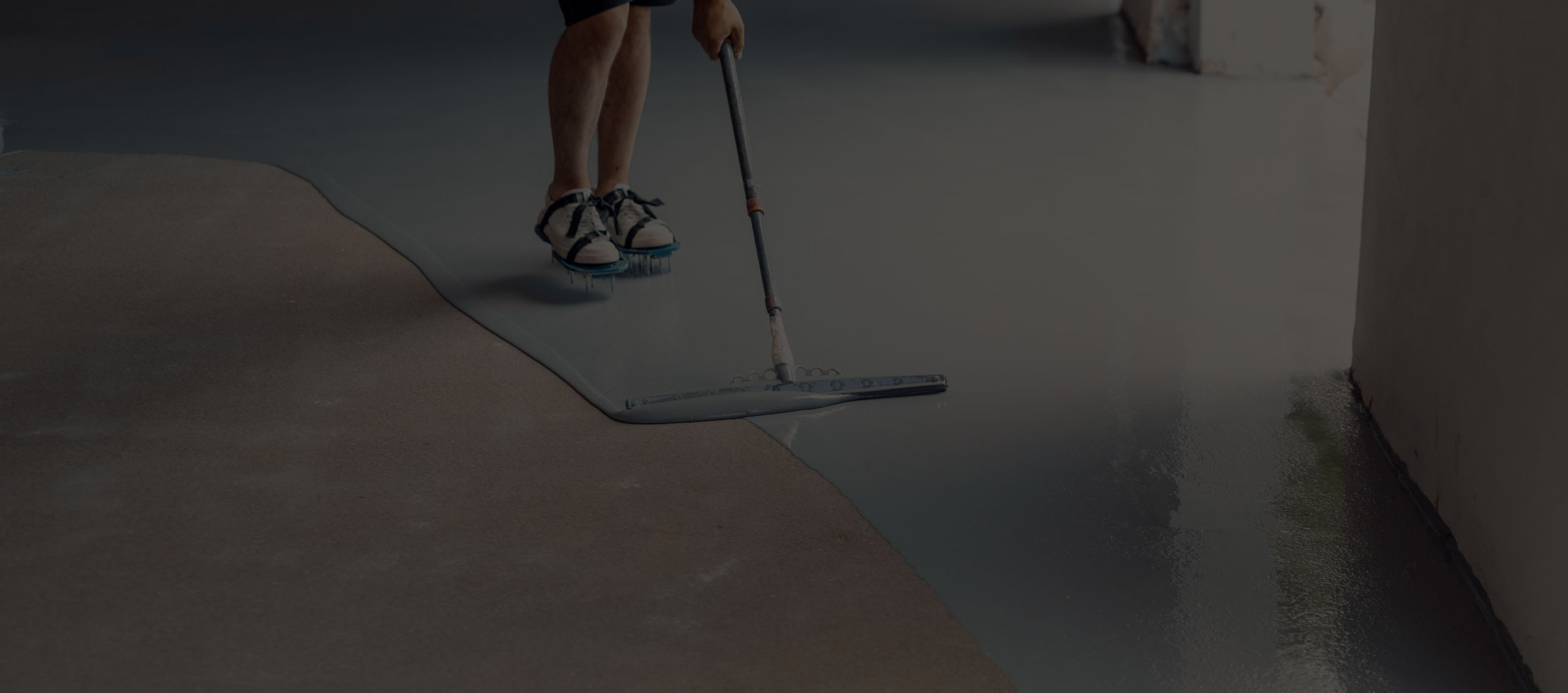 Floors including oily floors Nanokote